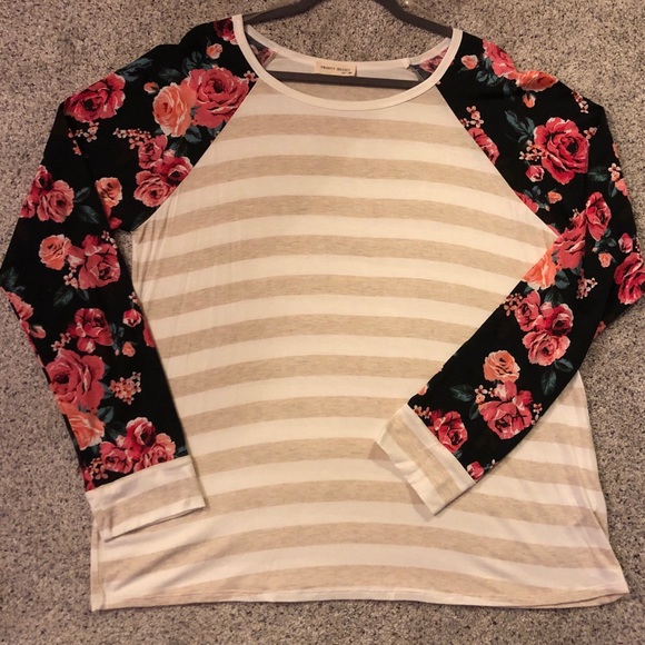 Tag Twenty Two Tops - NWOT, Twenty Second Floral & Striped Plus 2X